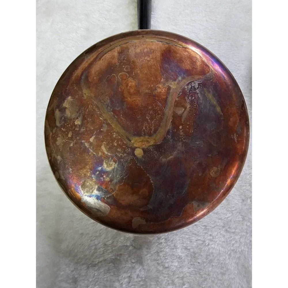Vintage Revere‎ Ware 3 Qt Pot Lid Stainless Steel Copper Bottom Process Pat USA